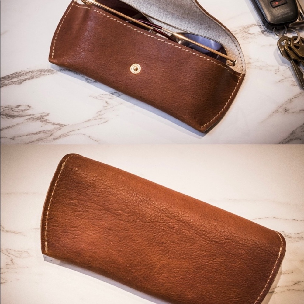 Not FOR SALE! Kiko Sunglasses Case Leather